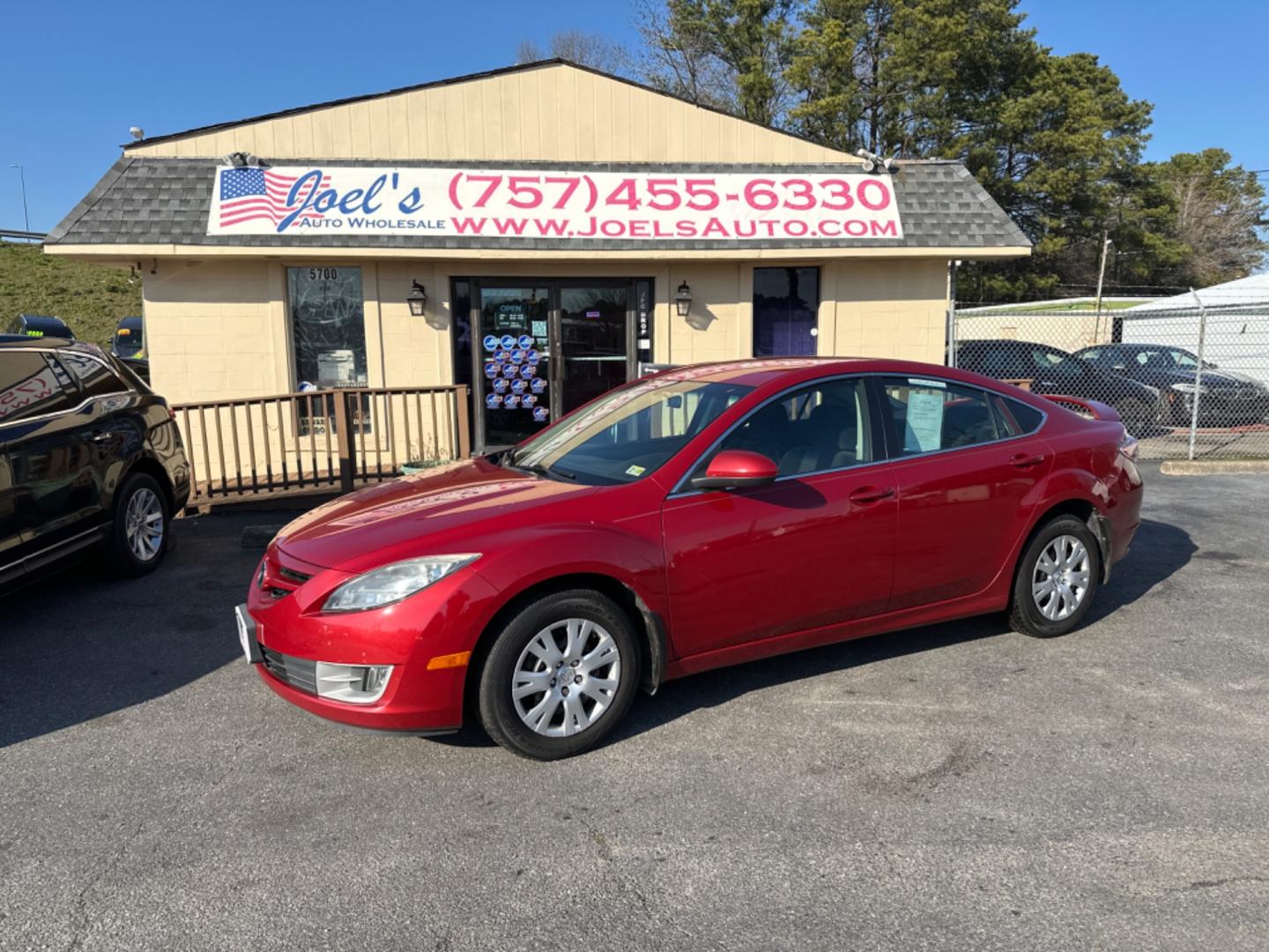 2010 Red Mazda MAZDA6 (1YVHZ8BH4A5) , located at 5700 Curlew Drive, Norfolk, VA, 23502, (757) 455-6330, 36.841885, -76.209412 - Photo#0